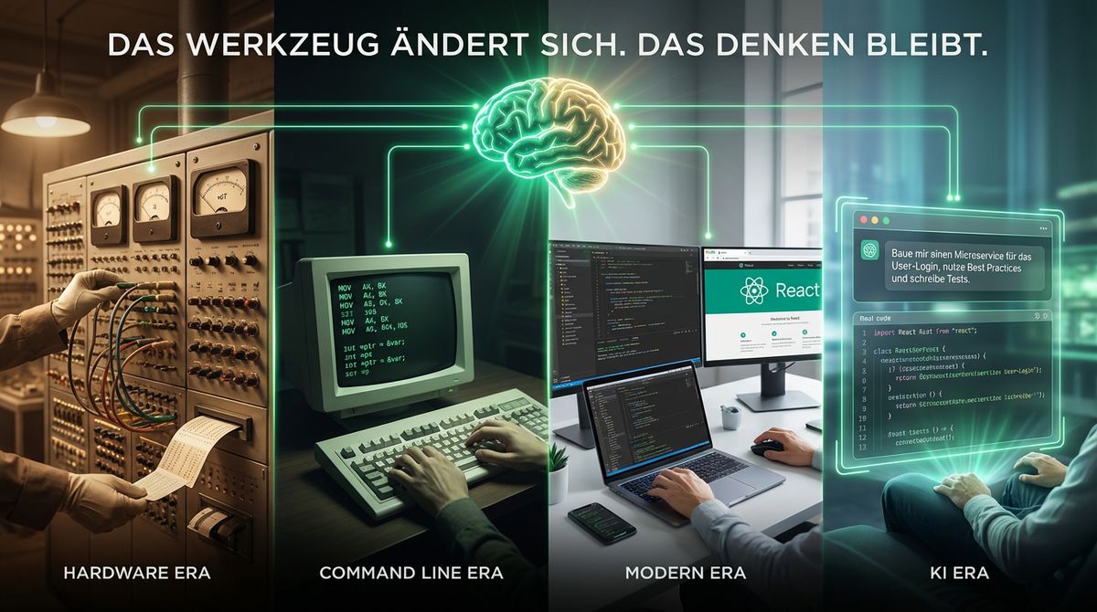 Die Evolution der Softwareentwicklung visualisiert